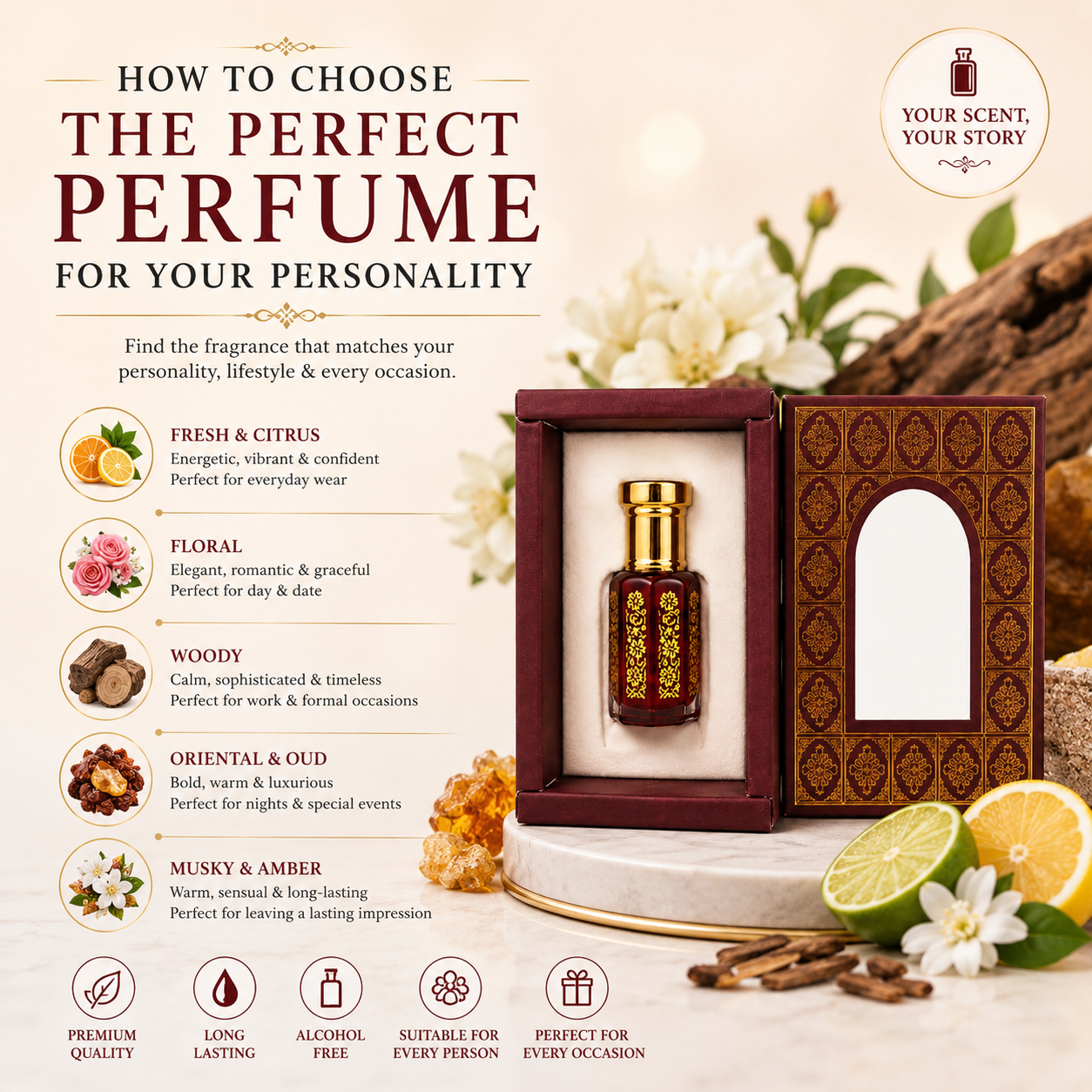 How to Choose the Perfect Perfume for Your Personality